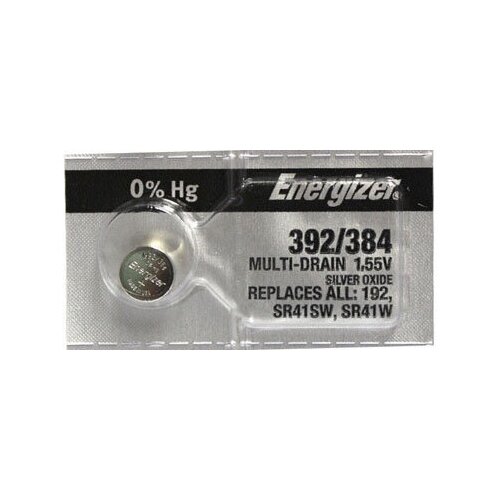 Energizer Батарейка Energizer Silver Oxide 392/384 1,55V E301538900, 10 шт.