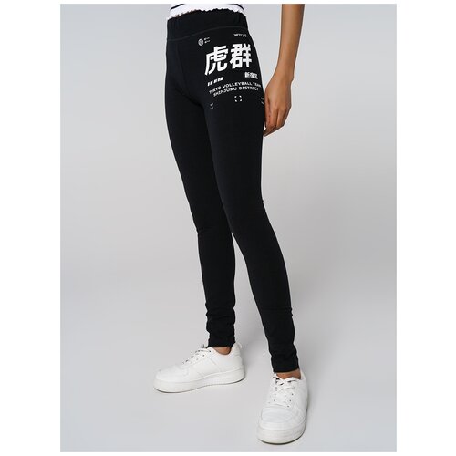 фото Леггинсы твое, размер xs, черный