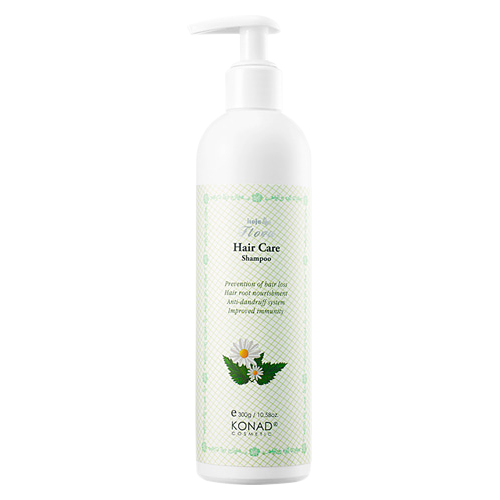 Konad Flobu Hair Care Shampoo Корейский шампунь против перхоти, сухости и зуда кожи головы с салициловой и гиалуроновой кислотой, 300 мл