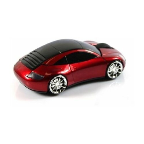 Мышь беспроводная Lazaro 911 оптическая красная машина в виде автомобиля pors 79000₽
