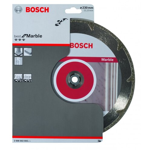 Алмазный диск Bosch Best for Marble230-22,23 2608602693 диск алмазный отрезной bosch best for marble 2608602690 125 мм 1 шт
