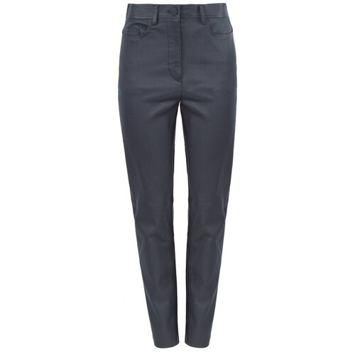 фото Кожаные брюки joseph jf005571 серый 38