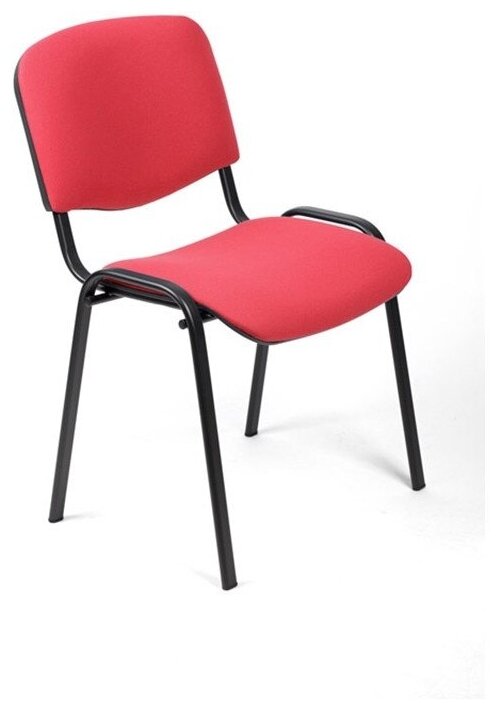 Стул Easy Chair UA Rio Изо, черный, ткань красная