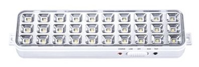 Светильник светодиодный аварийный аккумуляторный СБА 1098-30DC 30 LED 1.2Ah lithium battery DC IN HOME