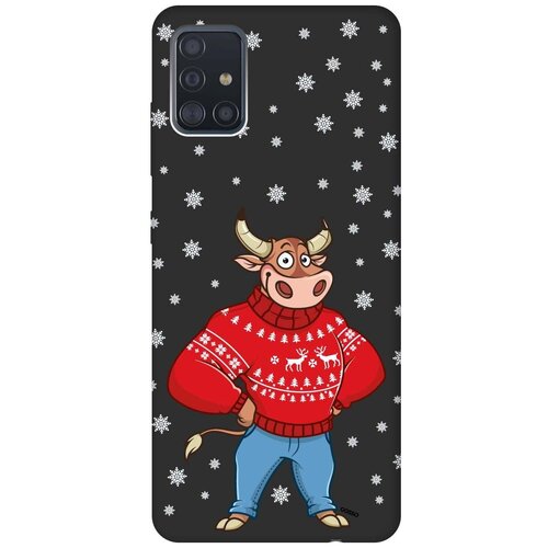  - Silky Touch  Samsung Galaxy A51   Bull & Snowflakes 