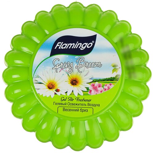 Гелевый освежитель воздуха В закрытых помещениях FLAMINGO GEL AIR FRESHENER 150 ml spring breeze