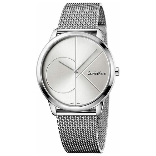 Наручные часы CALVIN KLEIN Minimal K3M2112Z, серебряный, белый