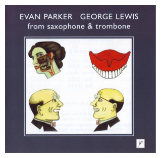 Компакт-Диски, psi, PARKER, EVAN; LEWIS, GEORGE - From Saxophone  & Trombone (CD)