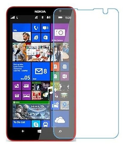 Nokia Lumia 1320 защитный экран из нано стекла 9H одна штука