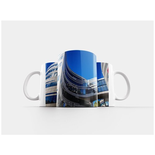 фото Кружка "дюссельдорф, северный рейн вестфалия, современное" 320 мл lotsprints