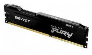 Оперативная память Kingston Fury Beast Black DDR3 4Gb 1866MHz (KF318C10BB/4)