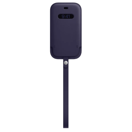 фото Чехол для apple iphone 12 mini leather sleeve with magsafe deep violet mk093ze/a