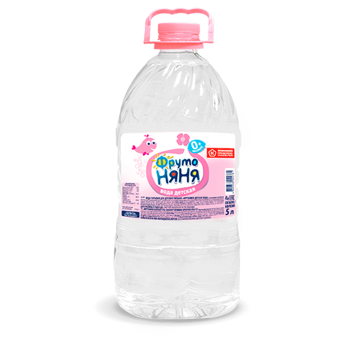 Детская вода ФрутоНяня, c рождения, 5 л вода питьевая детская фрутоняня с рождения 5 л