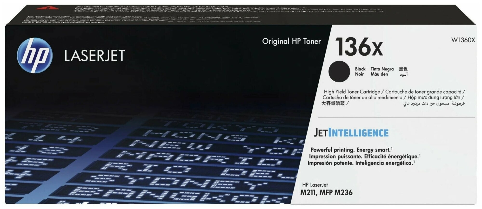 Картридж HP 136X лазерный (2400 стр)