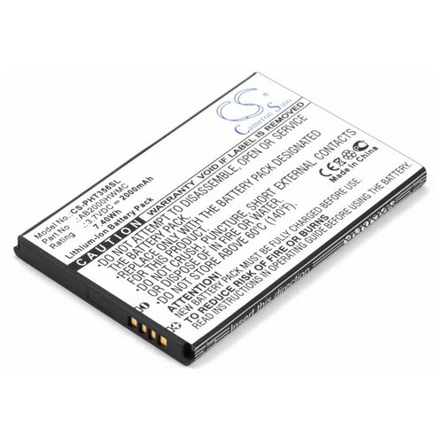 Аккумулятор для телефона Philips Xenium W3568 (AB2000HWML) аккумулятор li ion 11 1v 2000mah 2х пиновый 110мм орбиган