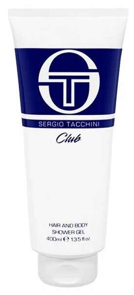 Sergio Tacchini Мужской ST Club Гель для душа (shower gel) 400мл