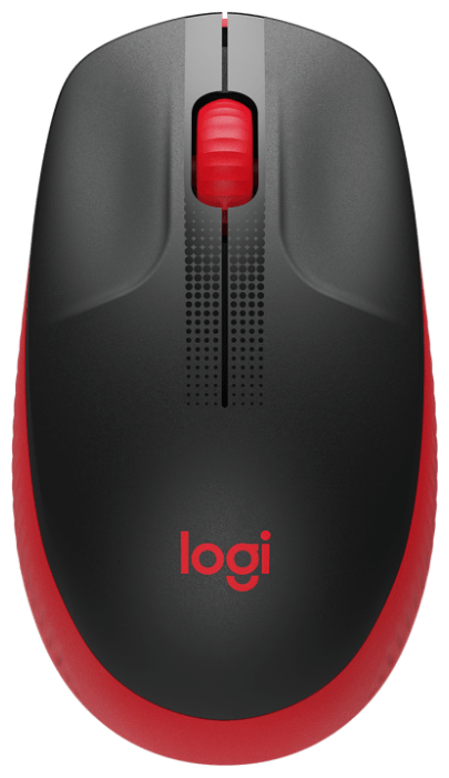 Мышь Logitech M190 Wireless Mouse, Red