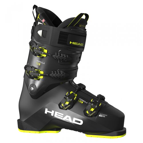 фото Горнолыжные ботинки head formula 130, р. 28.5, black/yellow