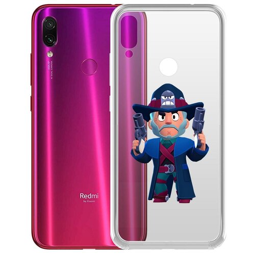 фото Чехол-накладка clear case brawl stars-стрелок кольт для xiaomi redmi note 7 krutoff group