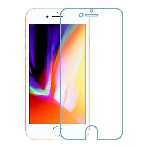 Apple iPhone 8 защитный экран из нано стекла 9H одна штука apple iphone 8 plus защитный экран из нано стекла 9h одна штука