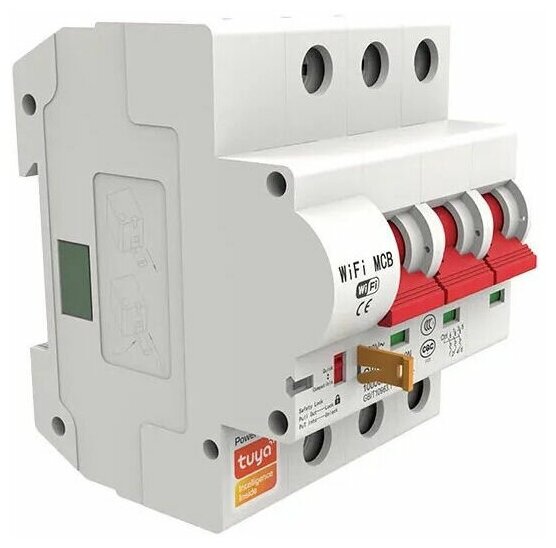 Умный WIFI автоматический выключатель PS-link MCB-3P - фотография № 10