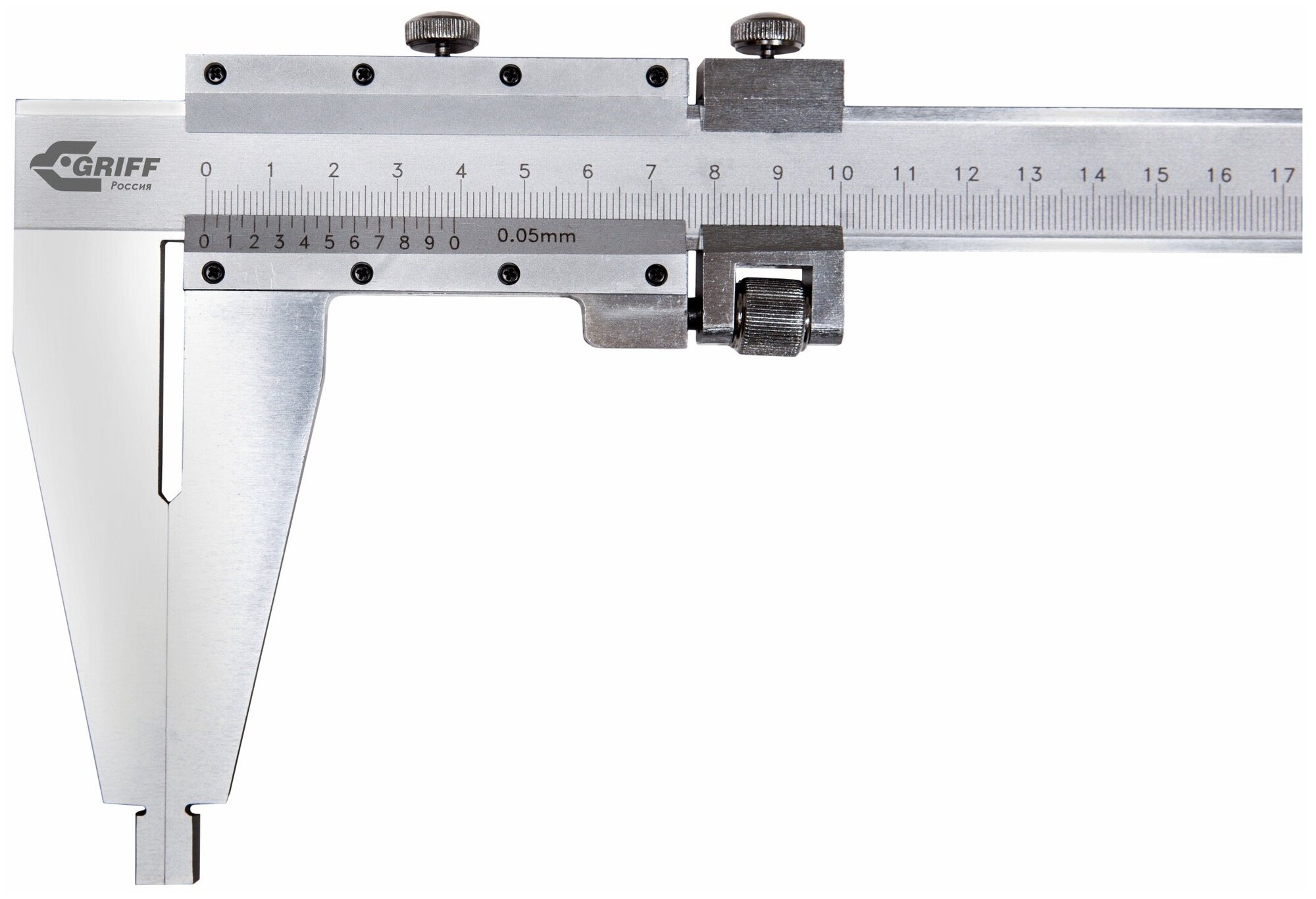 Штангенциркуль нониусный ШЦ-III 630-0,05, GRIFF, ГОСТ 166-89, серия standard, D162421