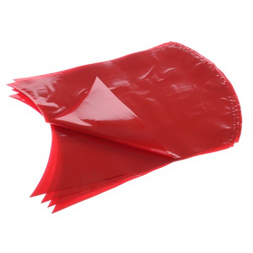 Пакет для созревания и хранения сыра термоусадочный 180х250мм красный, дно круглое (Креалон) 5 шт.