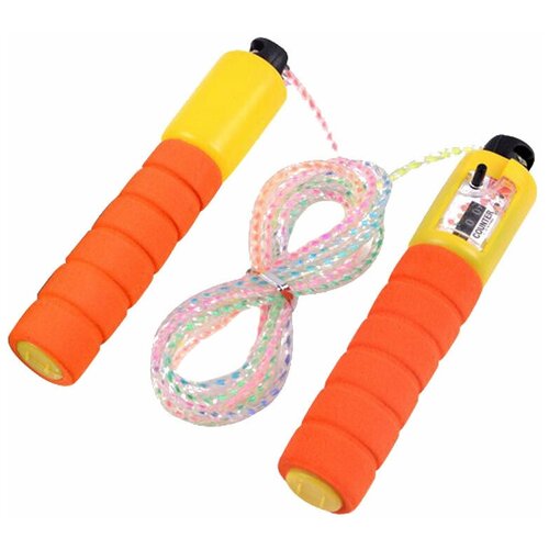 фото Скакалка со счетчиком механическим (оранжевая) sprinter