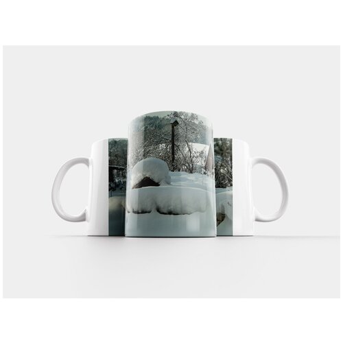 фото Кружка "снег, сад, зима" 320 мл lotsprints