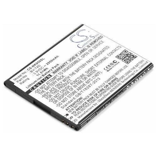 фото Аккумулятор для телефона microsoft lumia 950 xl 950 xl dual sim ( bv-t4d) 2950mah cameron sino