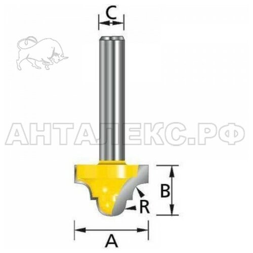 Фреза пазовая фасонная 38.1 мм Makita D-11097