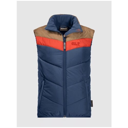 Жилет Jack Wolfskin THREE HILLS VEST KIDS, дет., цвет dark indigo, размер 92