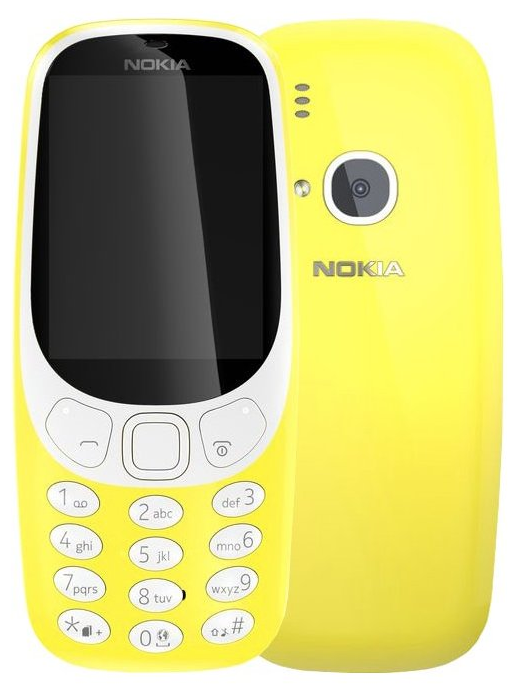Мобильный телефон Nokia 3310 DS yellow .