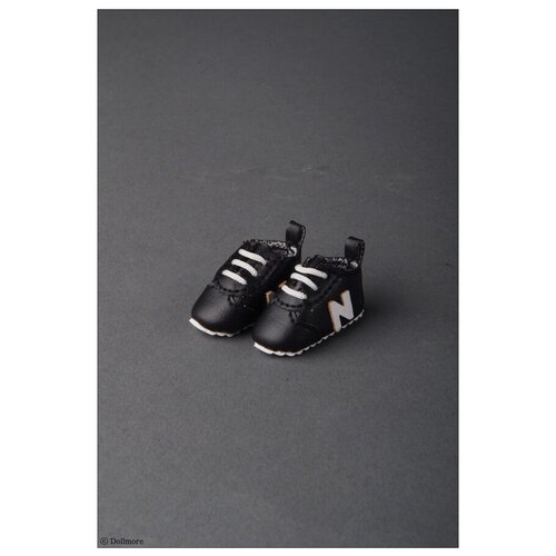 фото Dollmore 12inch trudy sneakers black (черные кроссовки труди для кукол доллмор / блайз / пуллип 31 см)