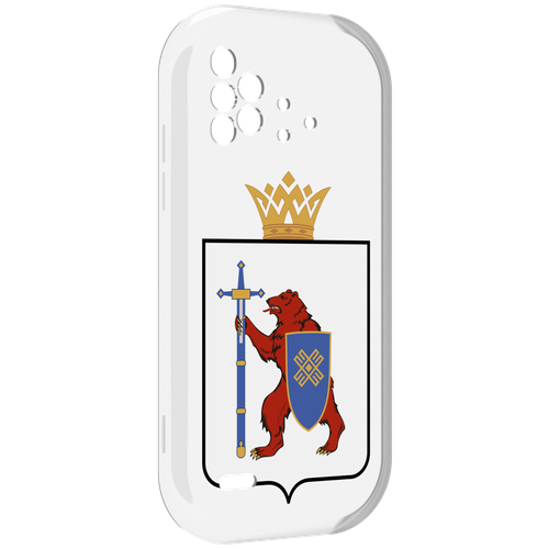 Чехол MyPads герб-марий-эл-йошкар-ола для UMIDIGI Bison X10 / X10 Pro задняя-панель-накладка-бампер