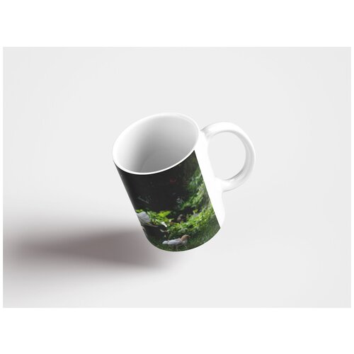 фото Кружка "животное, животные, курица 320 мл. белая lotsprints