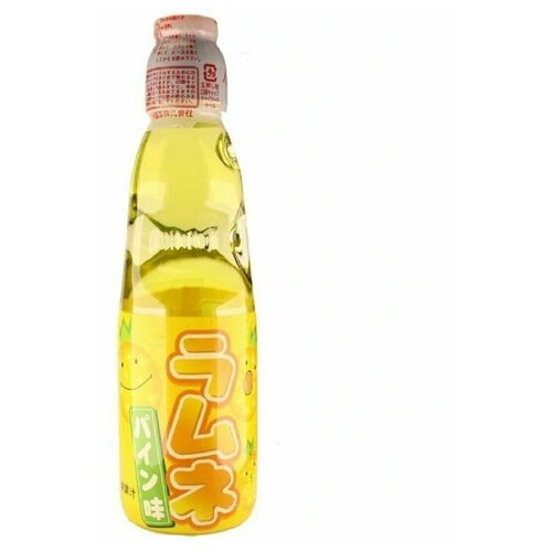 Газированный напиток Ramune (Рамуне) Lemonade Ананас, 200 мл, стекло