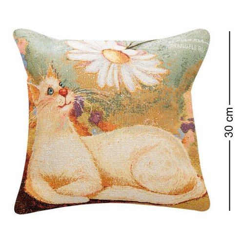 фото Подушка гобеленовая настоящая красота 30х30 ang-810/1 113-503871 artangels