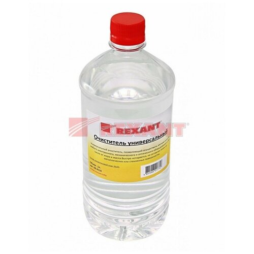 Очиститель универсальный 1000мл Rexant 09-4110 (68 шт.) универсальный очиститель спирт изопропиловый solins бутылка 100 мл 1 шт