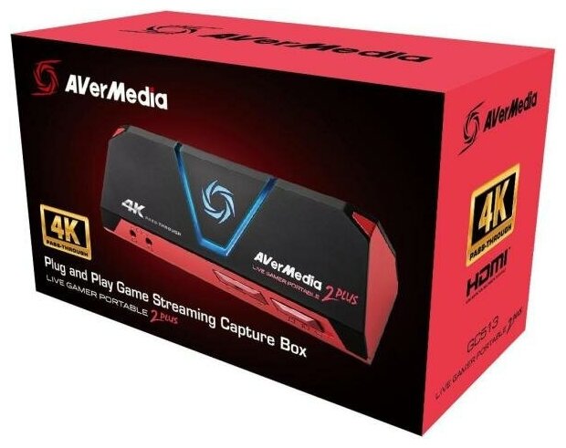 Карта видеозахвата Avermedia Live Gamer Portable 2 Plus внешний HDMI