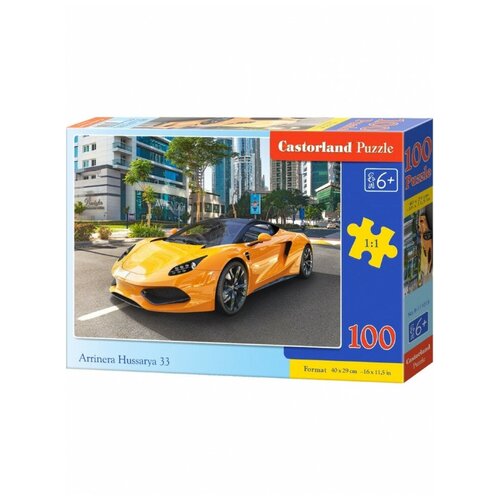 Пазл 100 деталей Суперкар Arrinera, Castorland пазл castorland arrinera hussarya gt b 030316 300 дет