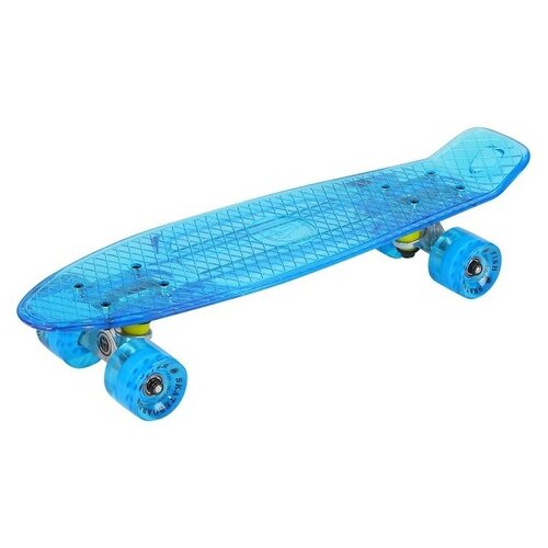 фото Скейтборд прозрачный, размер 22"*6", колеса: 59*43 1/8 fish skateboards