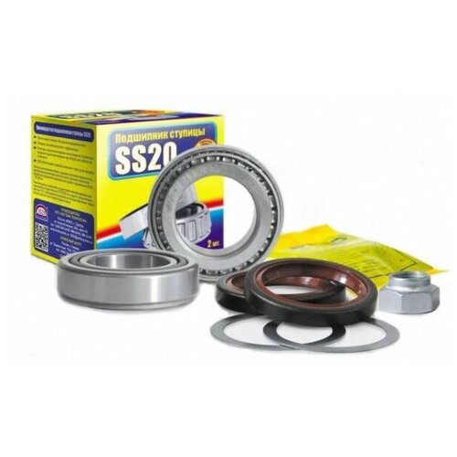 Подшипник ступицы ВАЗ 2121 с сальником, гайками SS20 SS52102