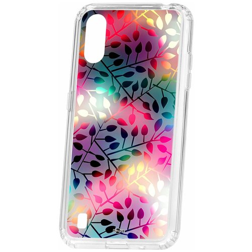 фото Чехол на samsung galaxy a01 / a015 kruche print цветные листья / чехол для samsung / чехол с рисунком / чехол с принтом / чехол для самсунг / чехол для самсунг / бампер на гелакси / чехол накладка для гэлэкси / противоударная накладка для samsung galaxy / защита для galaxy / защита на samsung / cиликоновый чехол для samaung galaxy / пластиковый чехол на самсунг / защитный чехол для самсунг / чехольчик / защита телефона / ударопрочный чехол / галакси кruче