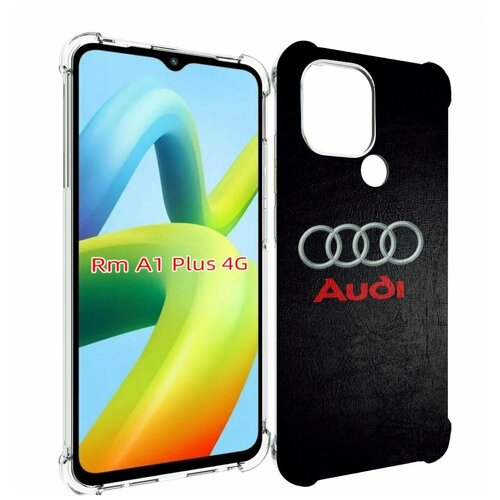 Чехол MyPads audi ауди 6 мужской для Xiaomi Redmi A1 Plus + задняя-панель-накладка-бампер чехол mypads audi ауди 6 мужской для xiaomi 12s ultra задняя панель накладка бампер