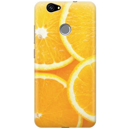 фото Силиконовый чехол на huawei nova / хуавей нова с принтом "апельсины" gosso