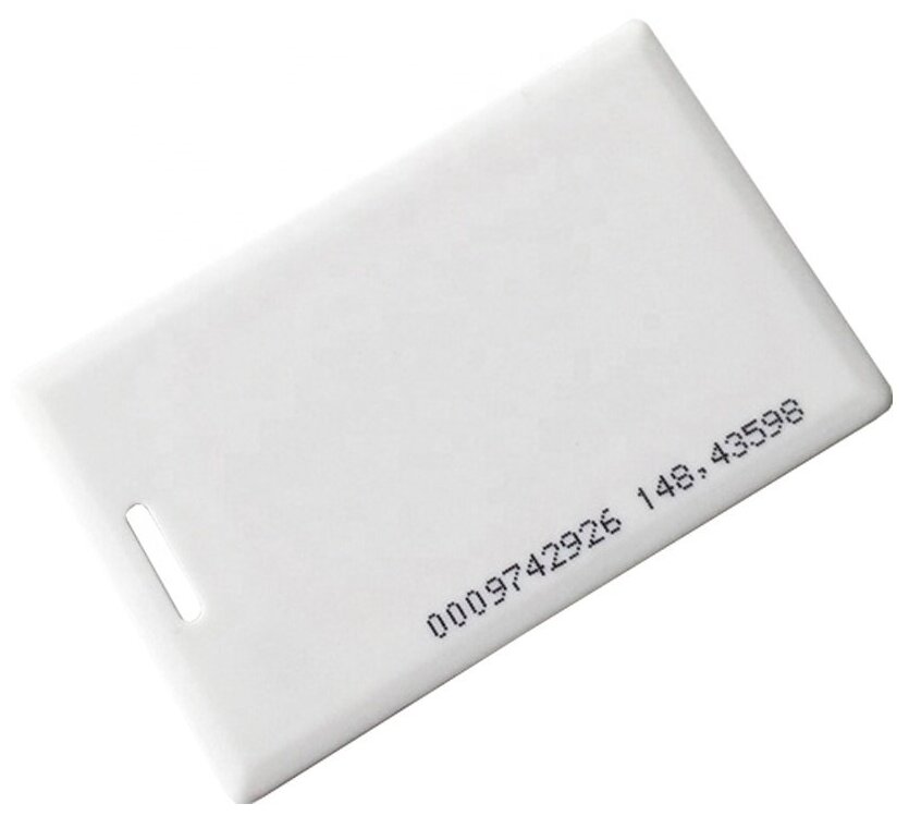Бесконтактная карта Fiesta EM-1 RFID (100 шт. в упаковке, неперезаписываемые)