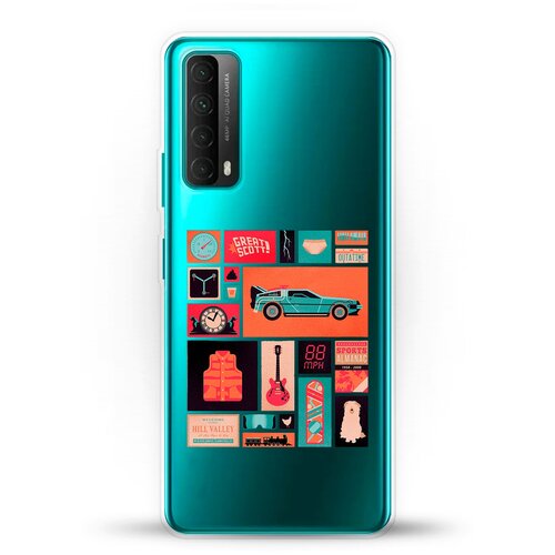 фото Силиконовый чехол back на huawei p smart 2021 andy & paul