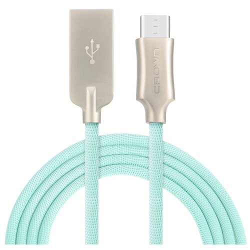 Кабель Crown USB - USB Type-C CMCU-3132C light blue