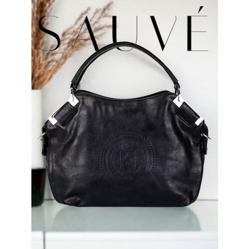 Сумка хобо , черный